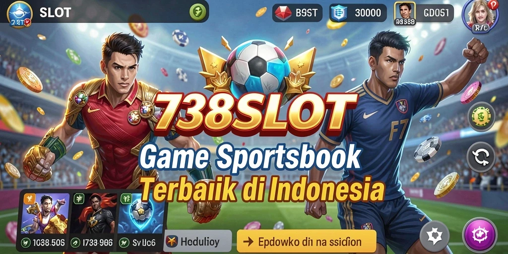 Tampilan gameplay menarik dari aplikasi taruhan Sportsbook.