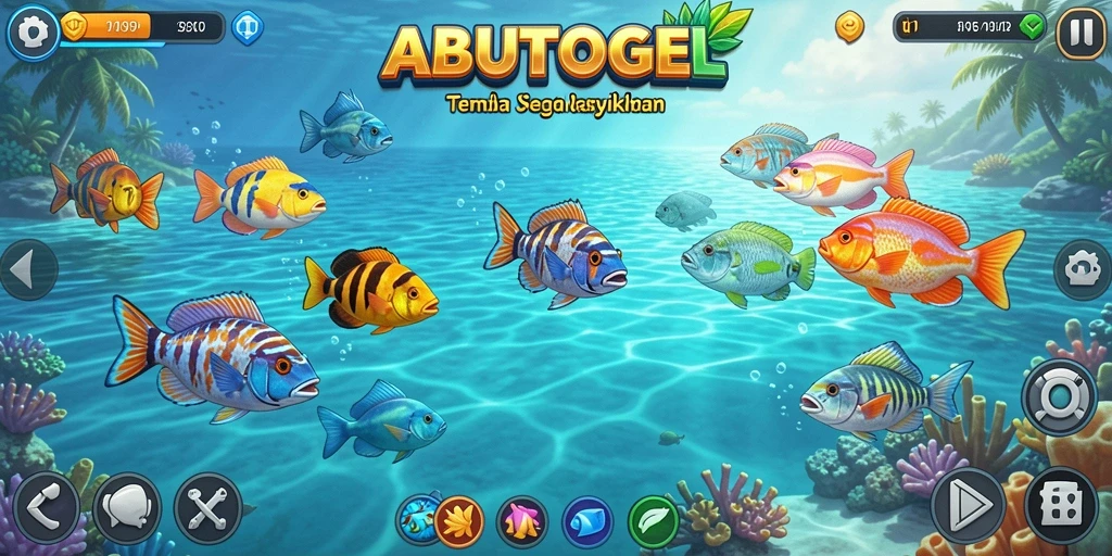 Gameplay menarik dari ABUTOGEL dalam aksi tembak ikan.