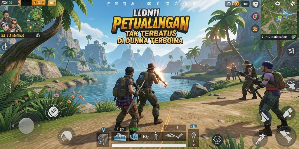 Gameplay menarik di dunia terbuka LDN11