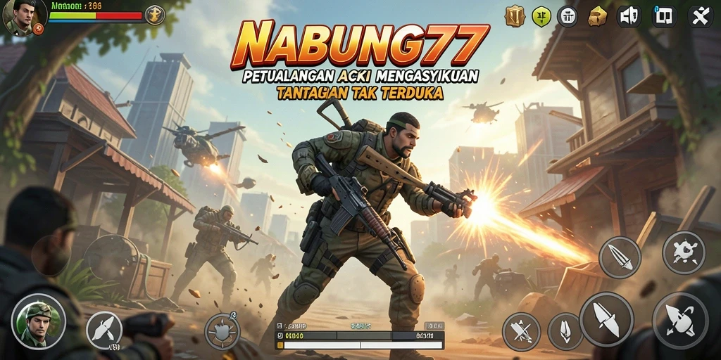 Tampilan gameplay NABUNG77 yang seru dan mendebarkan.