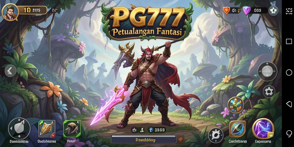 Tampilan menakjubkan dari gameplay RPG PG777 yang mendebarkan.